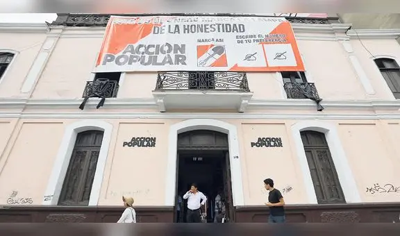 Acción Popular, afectada por ocho años sin dirigencia reconocida en JNE