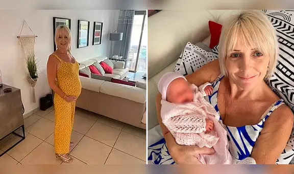 Mujer de 53 años logró tener un bebé tras diagnóstico de infertilidad y 25 años de tratamientos