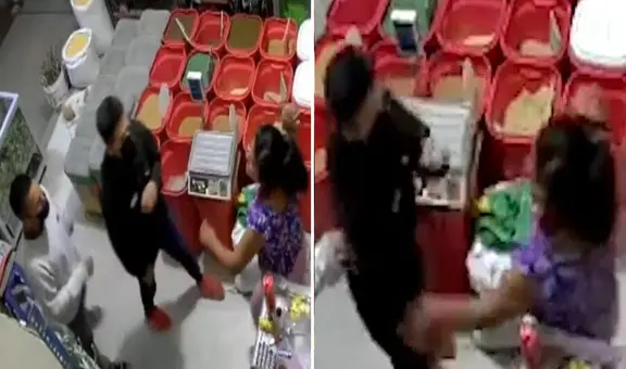 ¡Con cuchillo en mano! Mujer enfrentó a 2 delincuentes y evita robo de su tienda en Junín