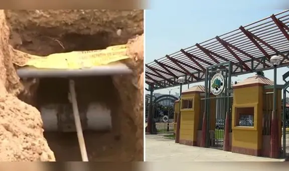 Surco: descubren conexión clandestina de agua en el Country Club El Bosque