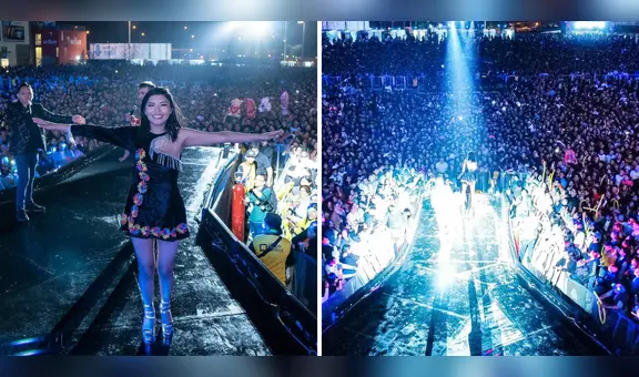 Yarita Lizeth en Lima: 'La chinita del amor' deleitó a fans con concierto en Plaza Norte
