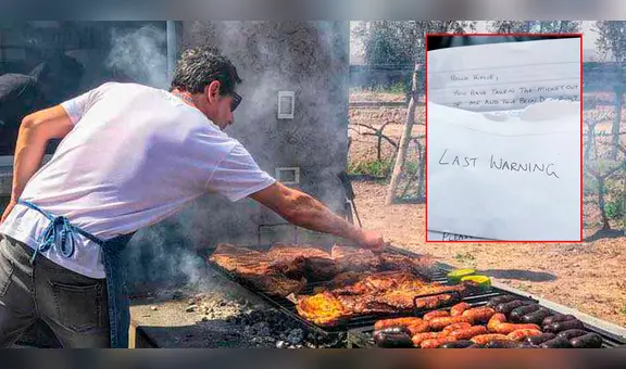 Veganos denuncian a su vecino por hacer parrillada: "El olor de carne enferma a mi familia"