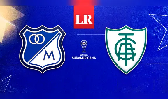 Millonarios vs. América MG EN VIVO: ¿a qué hora y en qué canal ver partido por la Copa Sudamericana?