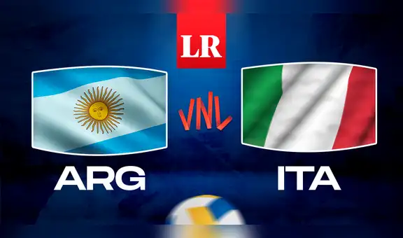 Argentina vs. Italia EN VIVO: ¿a qué hora y dónde ver el partido por la Volleyball Nations League 2023?