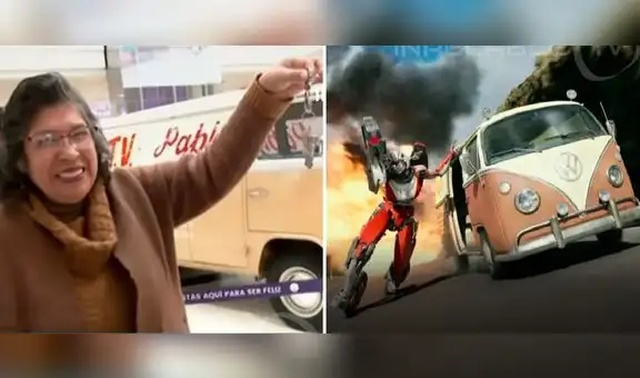 Cusqueña alquiló su combi Volkswagen sin imaginar que saldría en épica escena de "Transformers"