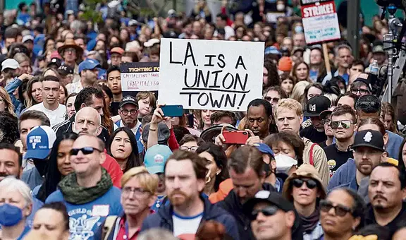 Hollywood: actores se sumarían a la huelga de guionistas