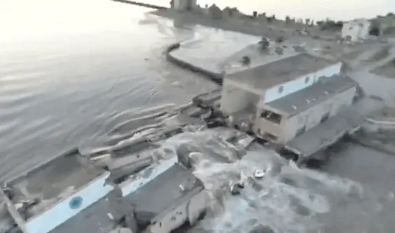 Rusia o Ucrania: ¿Quién voló la presa de Kajovka?