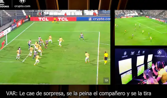 VAR acabó con la polémica y reveló por qué no cobraron mano en el área de Mineiro