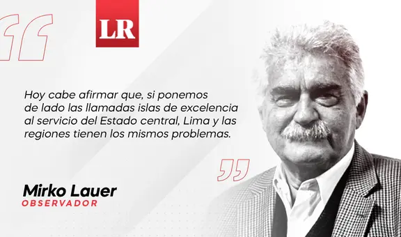 Regiones sueltas en plaza, por Mirko Lauer