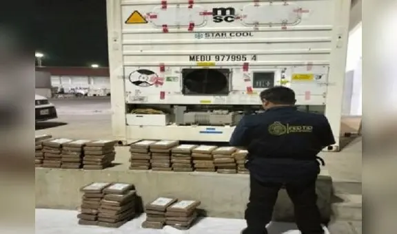 Piura: Policía incauta 276 kg de droga  en puerto Paita