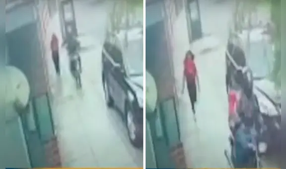 ¡En menos de 1 minuto! Falso repartidor de delivery robó el celular a una joven en Surco