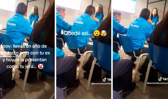 Joven se reencuentra con su ex en el trabajo tras un año de terminar: “Elegido para ser un guerrero”