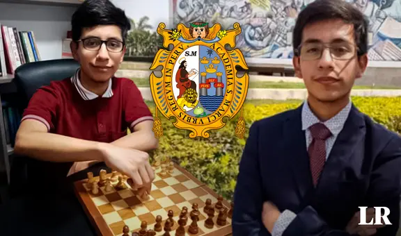 Estudia en la UNMSM, tiene pasión por el ajedrez y ganó medalla de oro en concurso internacional