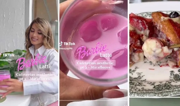 ¿Eres fan de Barbie? Esta cafetería de Miraflores tiene una bebida especial para ti