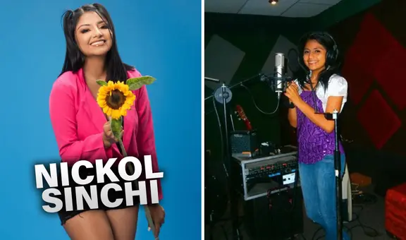 Nickol Sinchi: de cantar por un frugos y 1/4 de pollo a tener su primera gira por Bolivia