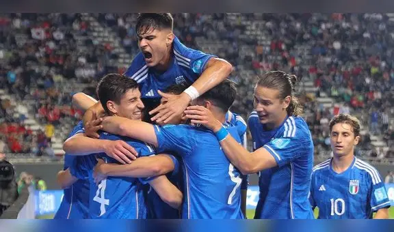 Italia a la final del Mundial sub-20: venció sobre el final 2-1 a Corea del Sur
