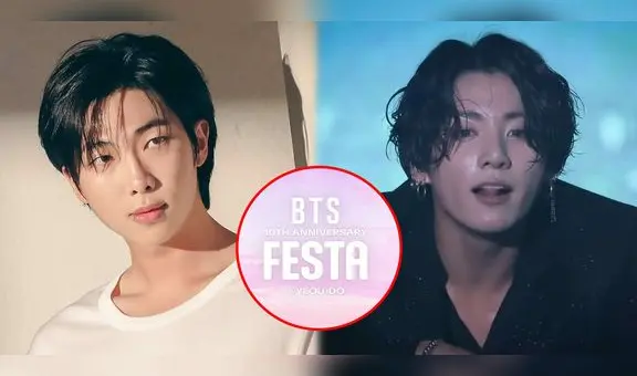 BTS FESTA: ¿cuándo y por dónde ver a Jungkook y RM en el festival de aniversario?