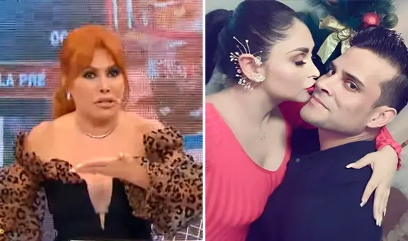 Magaly no ve convencidos a Christian y Pamela de querer casarse: "No le veo futuro a la relación"