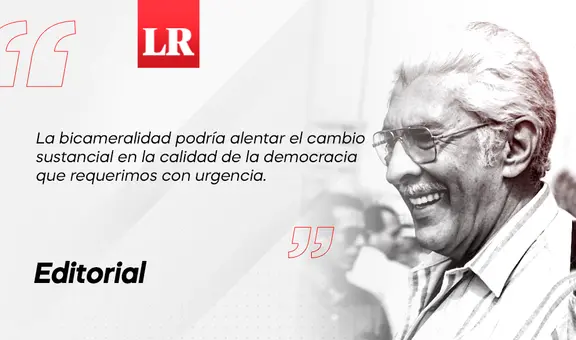 Bicameralidad, pero no así