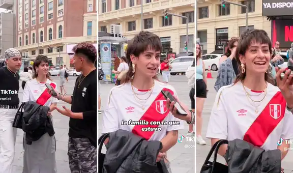 Española deja en shock al llevar la camiseta de Perú: “Tengo muchas ganas de visitarlo”