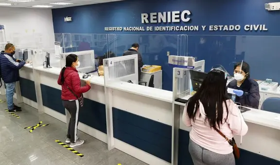 Revisa los horarios de atención de Reniec en Lima y regiones hoy