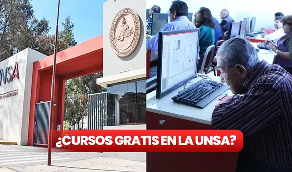 ¿Cursos GRATIS en la UNSA? Universidad en Arequipa dictará Computación para adultos mayores
