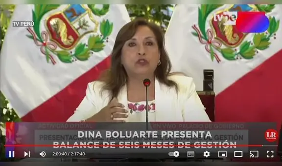 Dina Boluarte minimiza izamiento de banderas de luto: "Decir 'la región Puno' es mucho, es solo una parte"