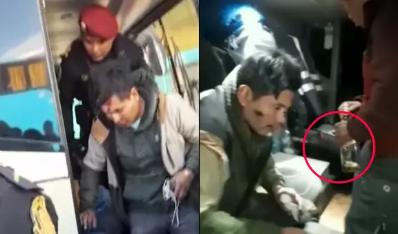 Pasajeros enfrentan a choferes que bebían licor en ruta Puno-Tacna: "No hables, porque te pegan"