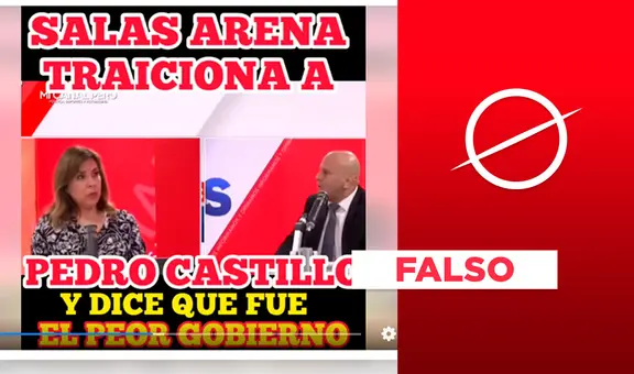 Alejandro Salas no dijo en entrevista que Gobierno de Pedro Castillo “fue el peor”