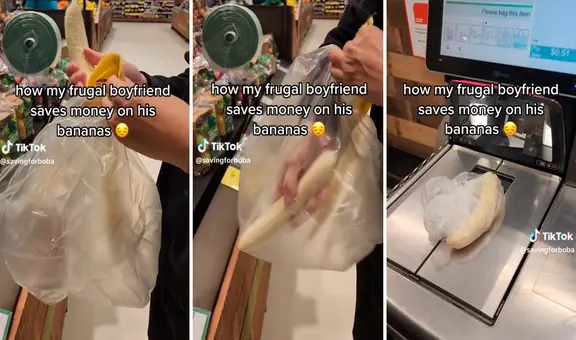 Quiso ahorrar dinero en el supermercado y peló los plátanos antes de pesarlos: ¿astucia o viveza?