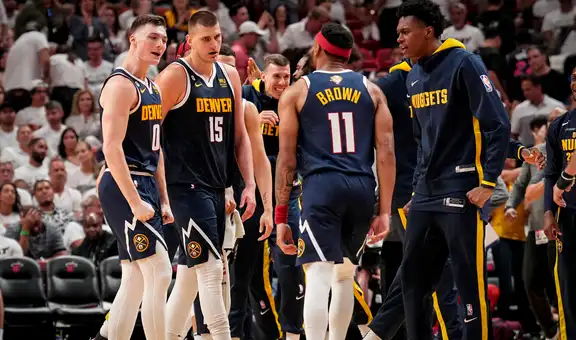 Denver Nuggets derrotaron 108-95 a Miami Heat y está a una victoria de ser campeones de la NBA