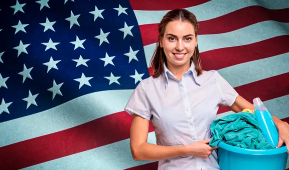 ¿Cuánto gana un trabajador de lavandería en Estados Unidos?