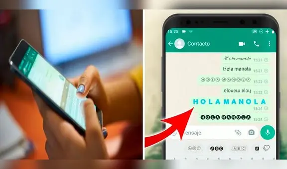 WhatsApp: ¿cómo escribir con distintos tipos de letra sin instalar ninguna app extraña?