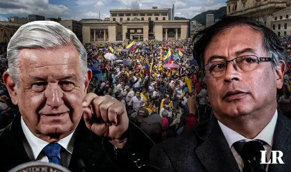 AMLO respalda a Petro tras crisis política y protestas: “Es una bendición para Colombia”