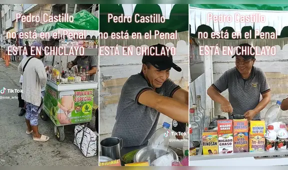 Captan a 'hermano gemelo' de Castillo en Chiclayo y comentan: “Solo faltó el sombrero cajamarquino”