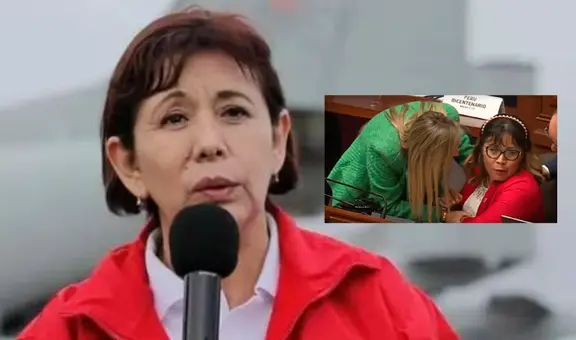 Ministra de la Mujer rechaza agresión de María del Carmen Alva contra Francis Paredes