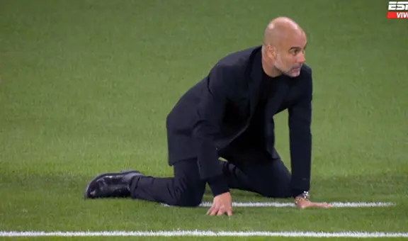 A Guardiola se le salió el alma: la reacción del DT al blooper de Akanji que casi es gol del Inter