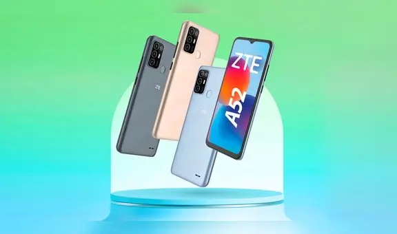 ZTE A52 llega a Perú: ¿cuáles son las especificaciones, colores y precio del smartphone?