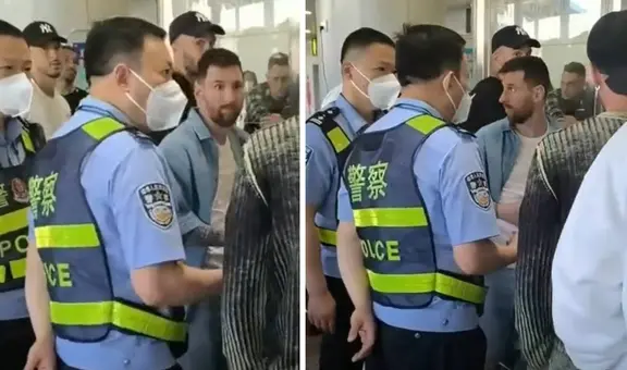 Lionel Messi vivió momentos de tensión al ser retenido por horas en Pekín por su pasaporte