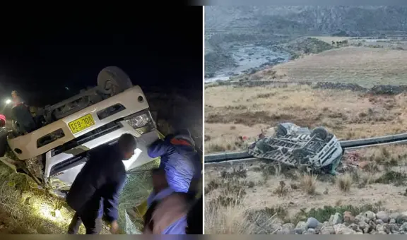 Arequipa: 4 muertos y más de 15 heridos graves tras accidente de tránsito