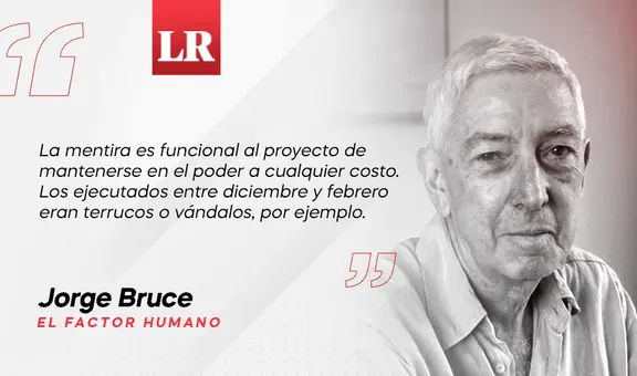 Violencia y mentira, por Jorge Bruce