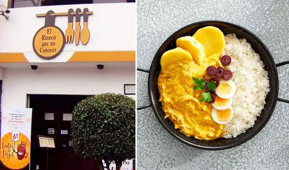 El Rincón Que No Conoces tiene el mejor AJÍ DE GALLINA del mundo: ¿dónde está y cuál es el precio?