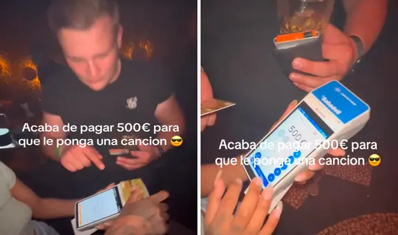 Hombre paga 500 euros para que DJ le ponga su canción favorita en discoteca