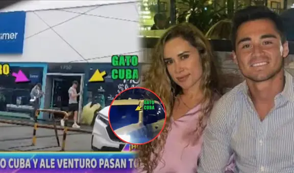 Rodrigo Cuba y Ale Venturo: las imágenes de su ampay en el depa del futbolista tras separación