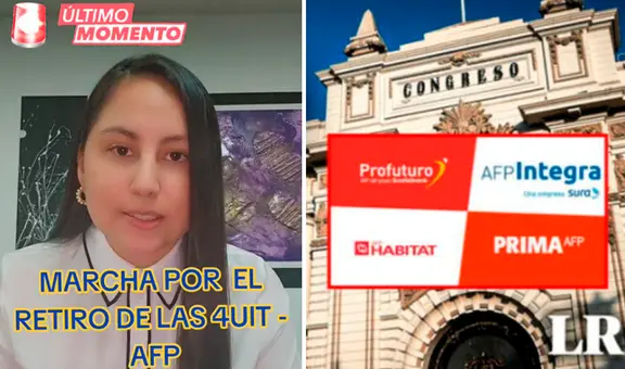 Regidora de Lima anuncia marcha para exigir el retiro de hasta 4 UIT de fondos AFP