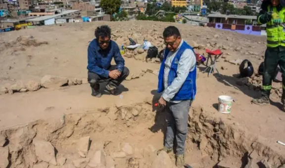 Rímac: encuentran momia de más de 3.000 años en huaca La Florida