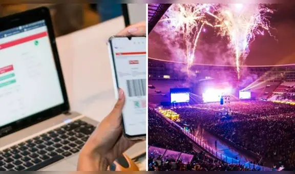 Entradas para conciertos podrían transferirse hasta 1 hora después de iniciado el evento