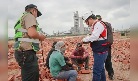 Sunafil interviene ladrilleras por informalidad laboral en Piura