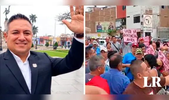 “Basta ya, sentencia ahora”: ciudadanos exigen al PJ condenar a alcalde de Trujillo por difamación