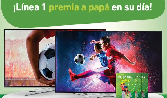 Línea 1 sorteará tarjetas con S/100 de saldo y televisores por el Día del Padre: ¿cómo participar?